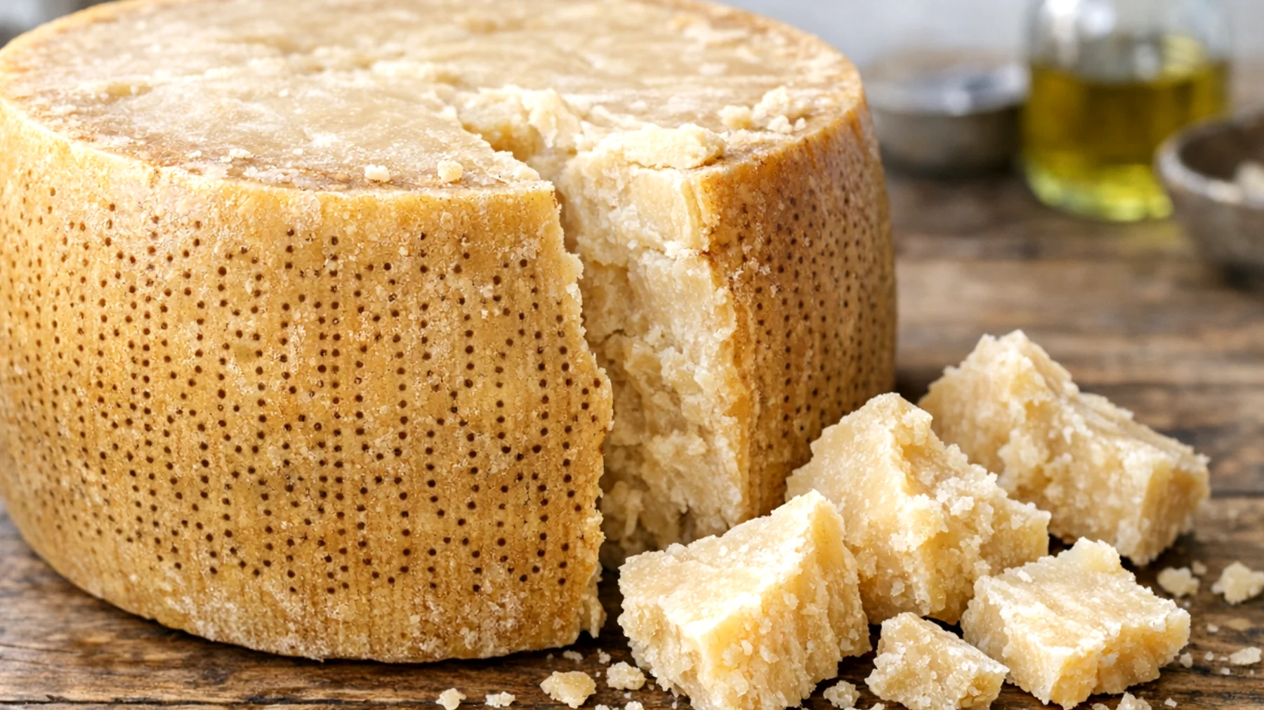Molti consumatori non conoscono l'origine del nome 'Parmigiano Reggiano', la sua storia centenaria legata ai monaci benedettini del Medioevo e perché si chiama proprio così in relazione alle zone di produzione (province di Parma, Reggio Emilia, Modena, Bologna e Mantova), creando confusione con imitazioni e generici formaggi grattugiati"