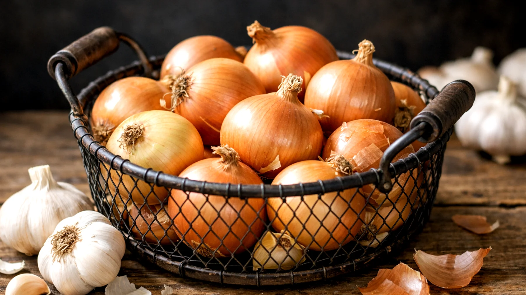 Come conservare correttamente la cipolla in casa per evitare sprechi, prevenire la germogliazione e mantenerne freschezza e proprietà organolettiche il più a lungo possibile"
